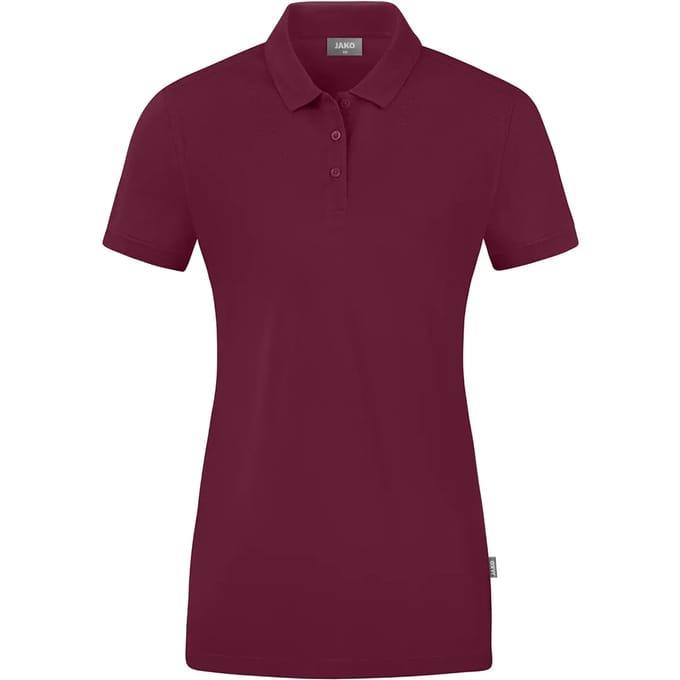 Jako Doubletex Polo Dames - Kastanje | Maat: 42