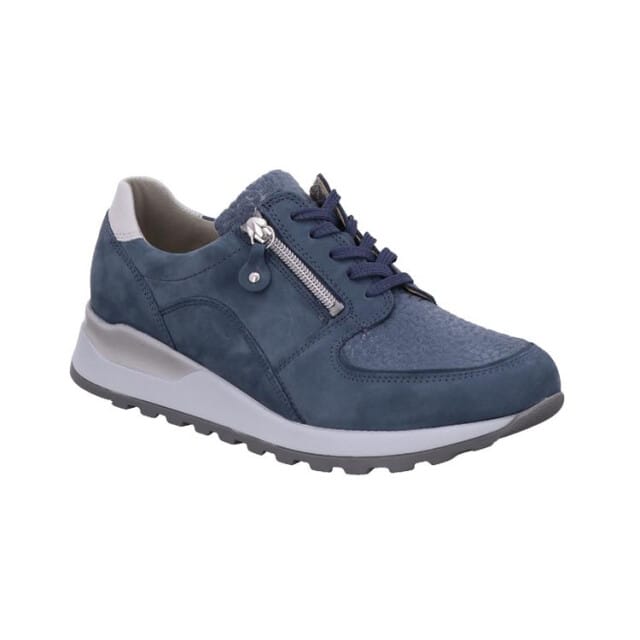 Waldlaufer Orthotritt Sneaker H64007 500 263 H Denim Blauw
