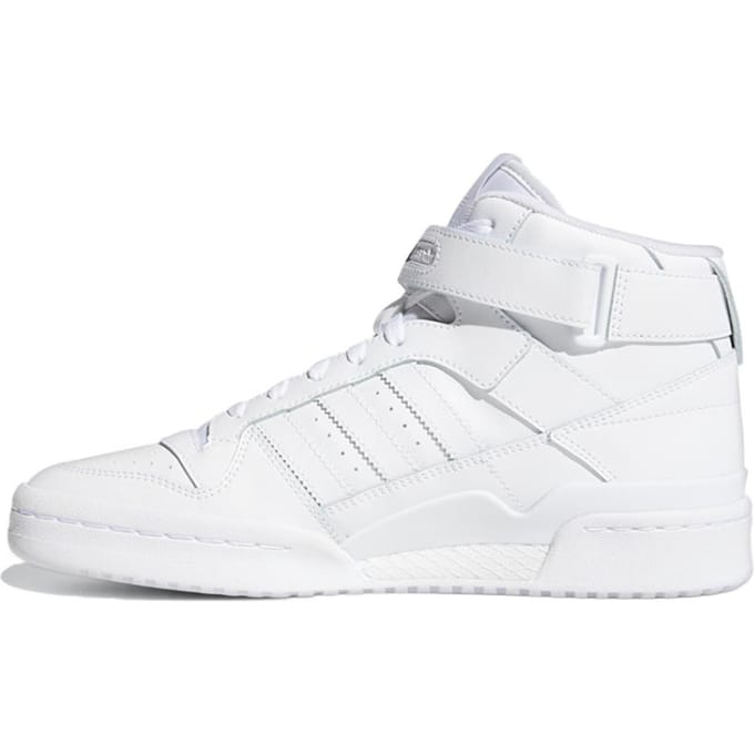 Basketbalschoen voor heren Forum Mid Cloud Wit/wolk Wit/wolk Wit