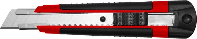 Steelwood Hobbymes - Afbreekmesjes 18 mm - Softgrip - Navulbaar - Sterk