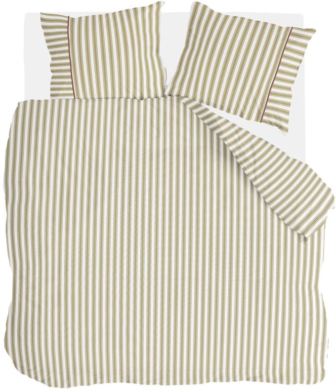Walra Dekbedovertrek Refined Lines - 240x220 - Groen