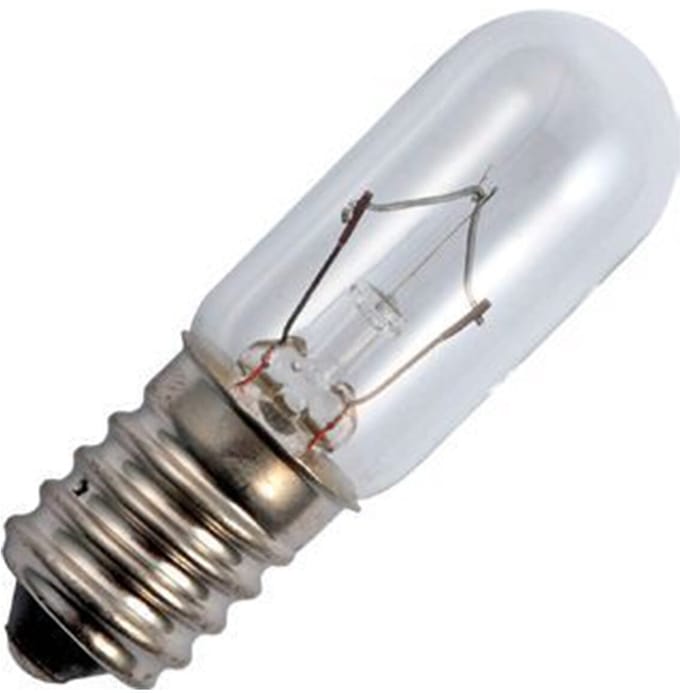 Signaallamp E14 24V 10W - 416 mAh - Per stuk - T16 Gloeilamp Ø16mm - 54mm - 2500K - Dimbaar