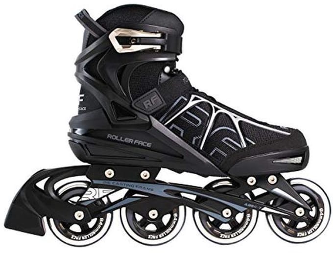 Inline Fitness Skates voor Heren en Dames - Premium Black