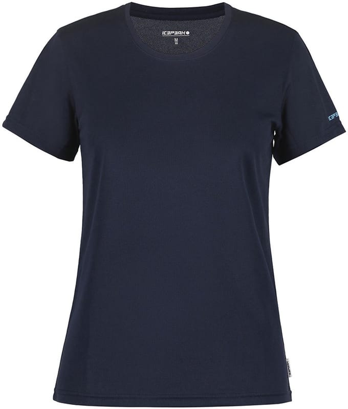 Icepeak Belfast T-shirt Met Korte Mouwen Blauw L Vrouw