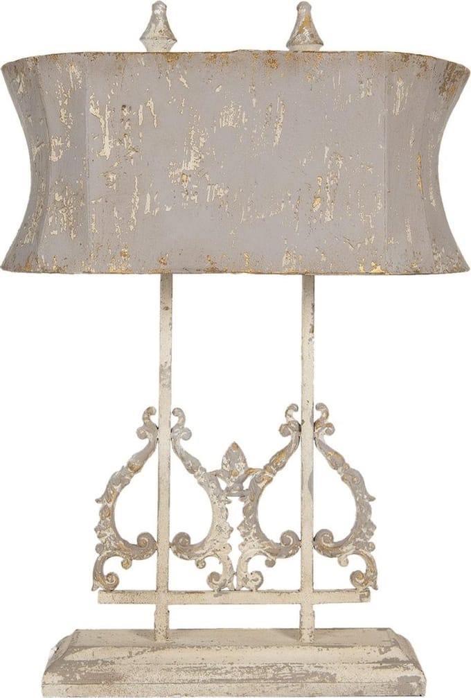 Clayre & Eef Bureaulamp 50x25x74 cm Bruin IJzer