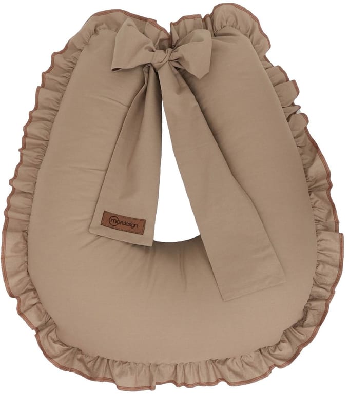 Mordesign Ruffle Cappuccino Voedingskussen