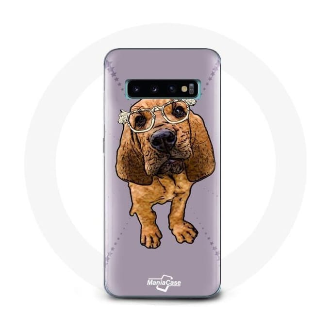 Coque pour Samsung Galaxy S10 Brown Floppy Ears