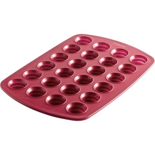 Coox Siliconen muffin bakvorm (Rood)