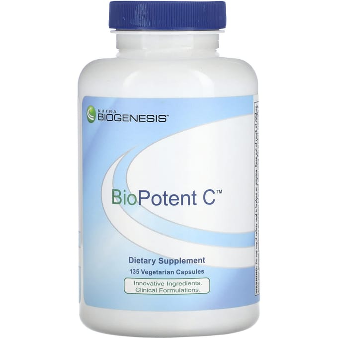Nutra BioGenesis, BioPoent C, 135 Capsules Végétales