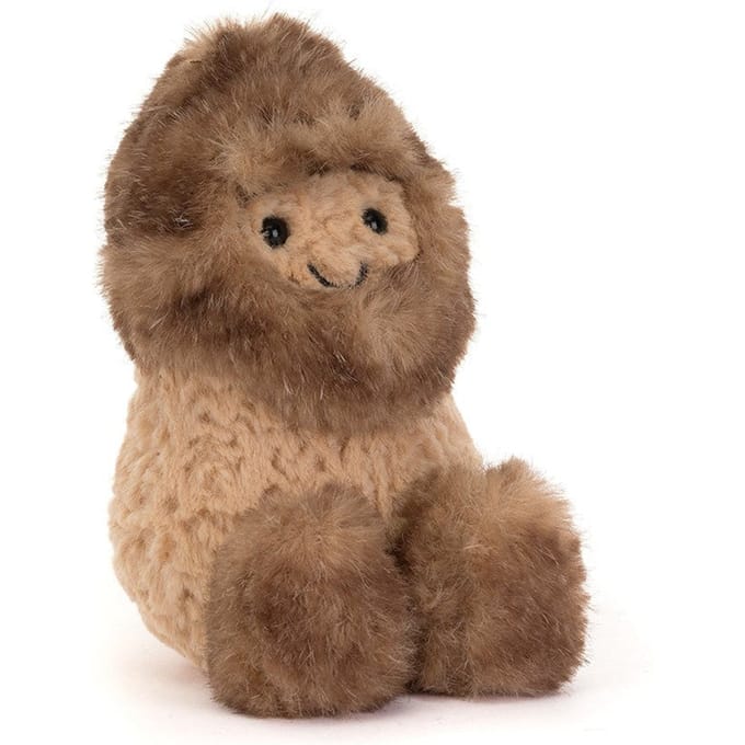 Jellycat knuffel Amuseables Peanut Yeti outfit