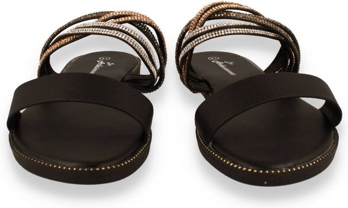 Mode-mania Dames Slipper | Zwart | Maat: 37