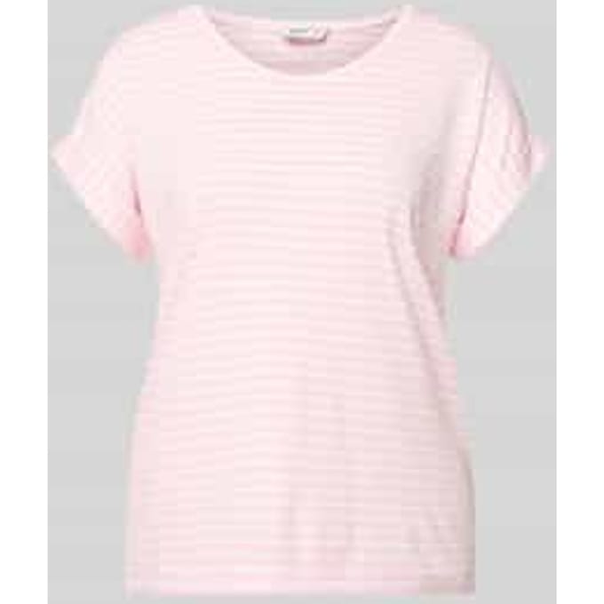 Regular fit T-shirt van viscosemix model 'MOSTER'