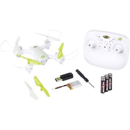 Carson Modellsport X4 Quadcopter 210 2.4G 100% RTF Drone (quadrocopter) RTF Wit