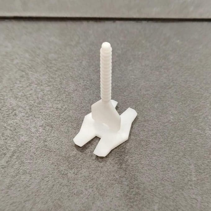 Tegelnivelleringssysteem, installatiehulp (100 schroefdraadassen, 3 mm voegbreedte)