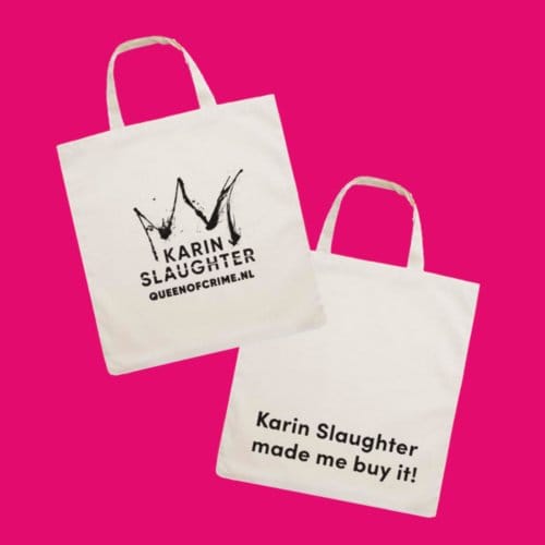 Karin slaughter tote bag