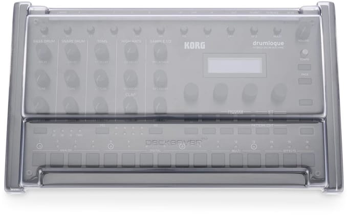 Decksaver Korg Drumlogue Cover - Cover voor keyboards