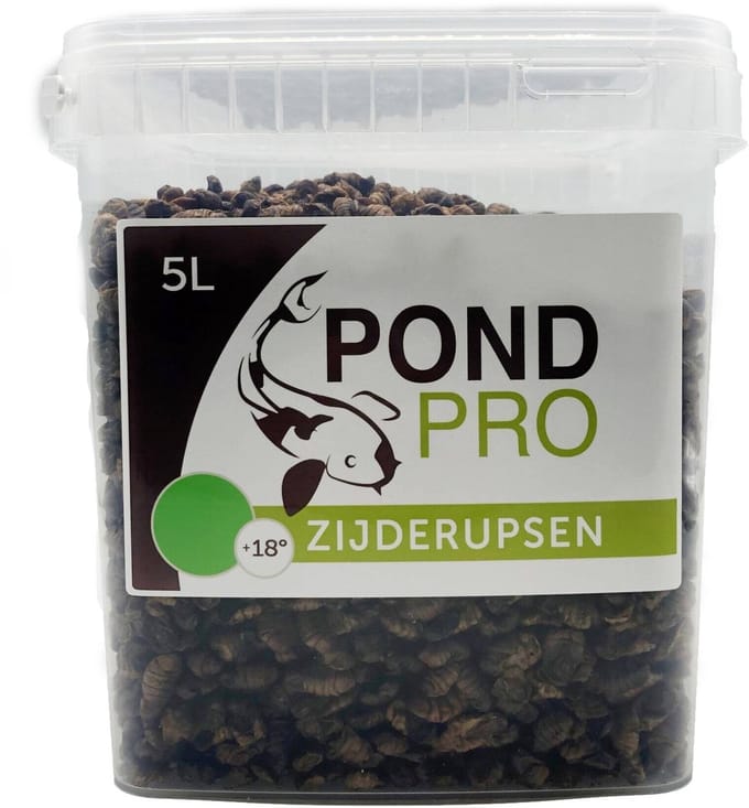 Vivani Zijderupsen - 5 liter - Emmer