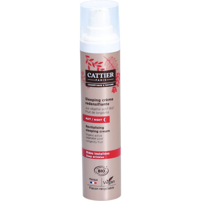 Cattier Revitalising Sleeping Cream 50 Nachtcrème
