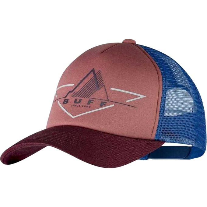 Buff Logo Trucker Pet (Blauw/roze)