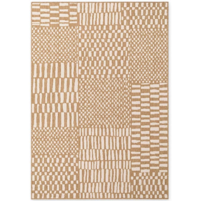 Ted Baker Ted baker haringey buitenkleed jute wit- 200x300 cm