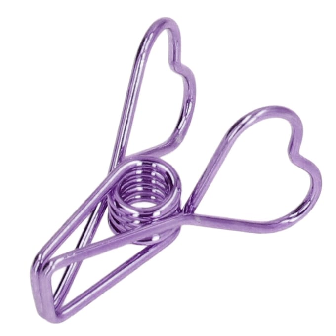 20 stuks Paperclips Elegante Stijl Duurzaam Draagbaar Stabiel Betrouwbaar Klein Compacte Opbergtools voor