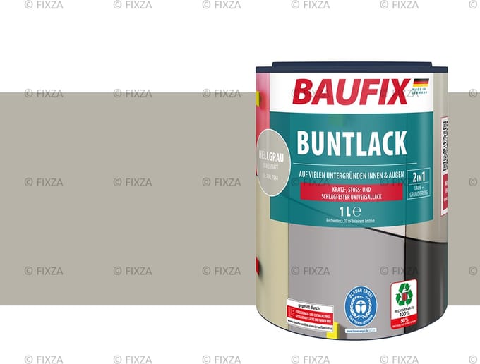 BAUFIX Multi- Lakverf lichtgrijs