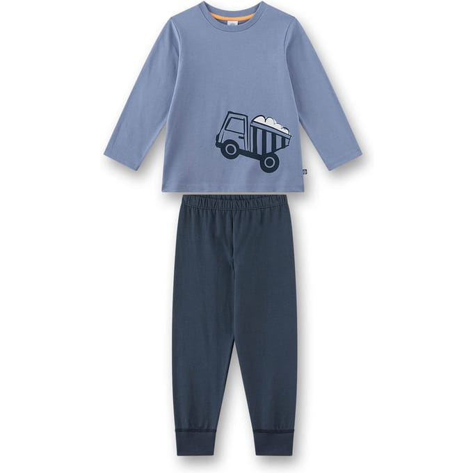 Sanetta Pyjama Schlafanzug Bagger lang Kids Set van 1