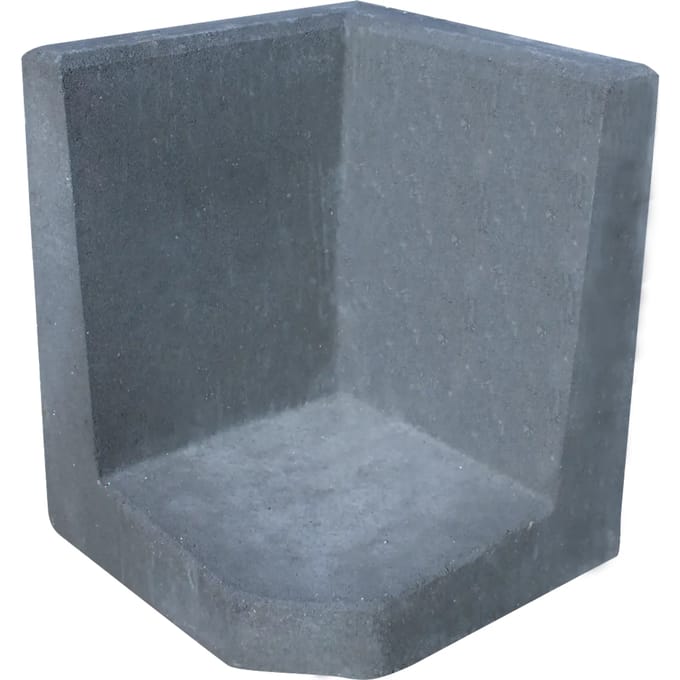 L-Hoekelement 50x40x40 Antraciet