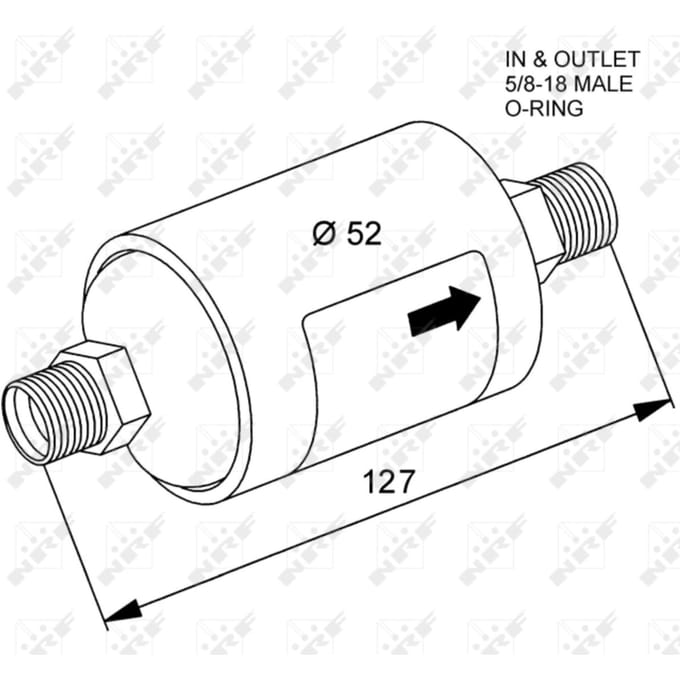 Droger, airconditioning NRF 33115