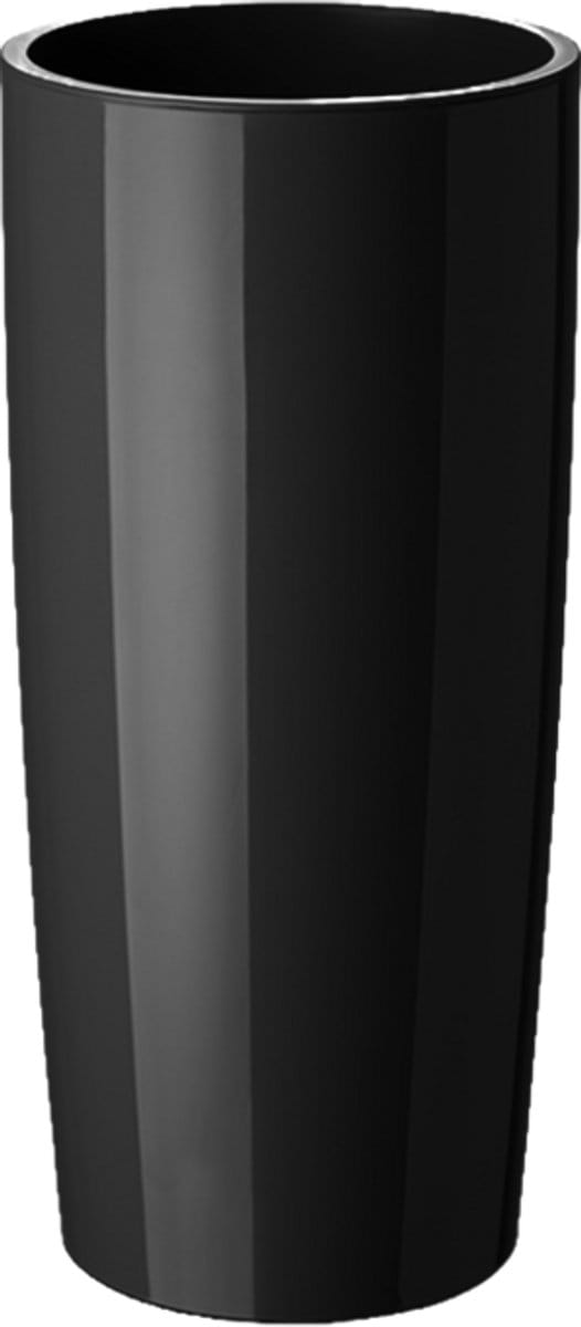 Elezza Musa Luce Bloempot Ø25 x H52 cm - Zwart