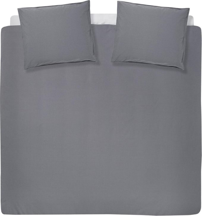 Damai Jujika Dekbedovertrek - Katoen - Lits-jumeaux - 240x200/220 cm - Grey