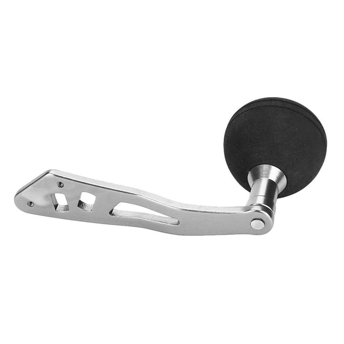 Vismolen Rocker Enkele Vis Rocker Zwengelarm met EVA Handvat voor Baitcasting Molen black