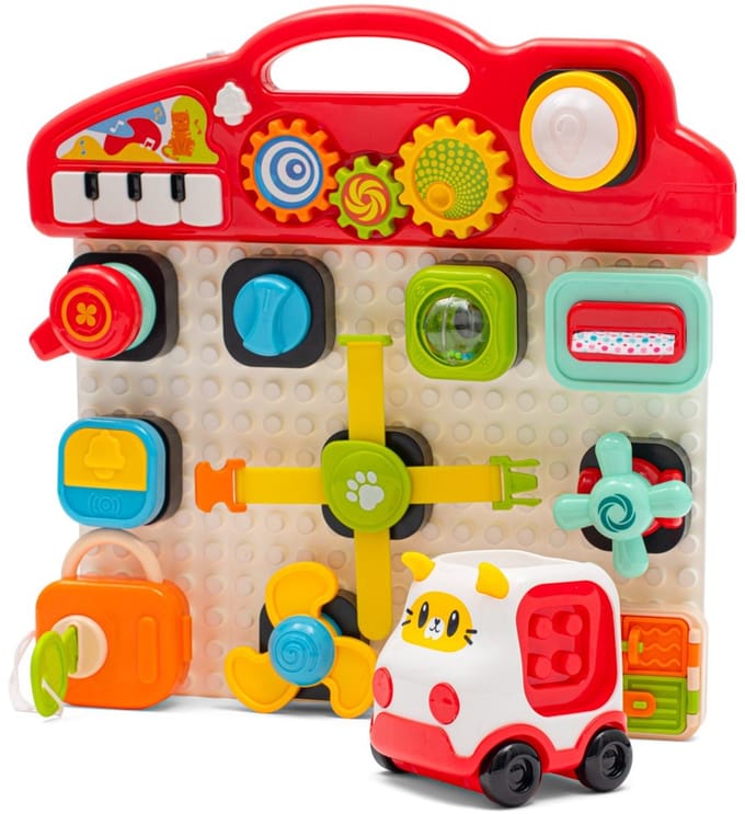 Baby Mix Muzikaal Speelbord 15 elementen - Activity center