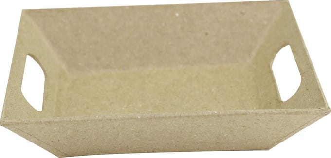 Clairefontaine AC326O - Decopatch - Decoreer je eigen figuur- dienbladje 12 x 10 cm