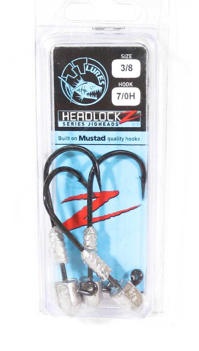 Tackle Tactics TT Headlockz HD jigkop 3/8 oz 7/0 3/verpakking (3276)