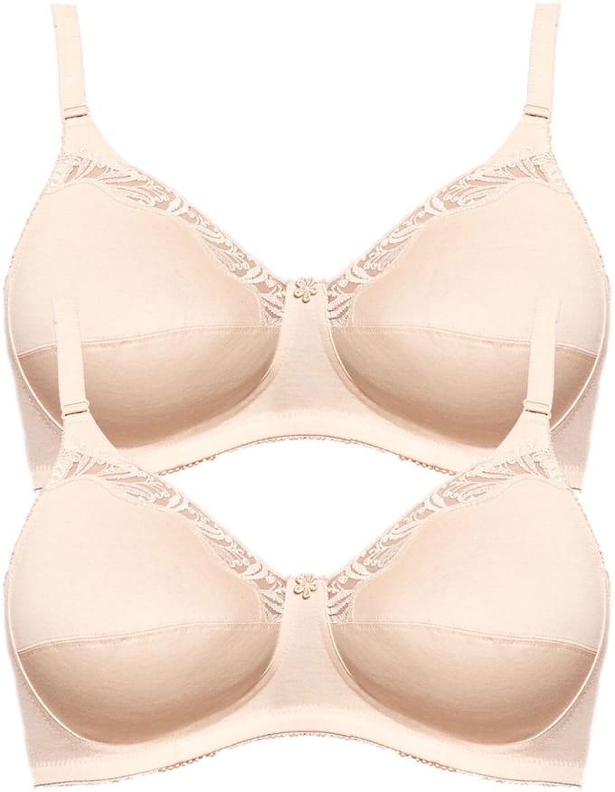 2-pack BH zonder beugel Cotton
