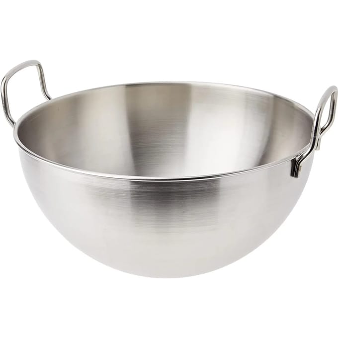Halfronde kom met handgrepen Lacor 32 cm