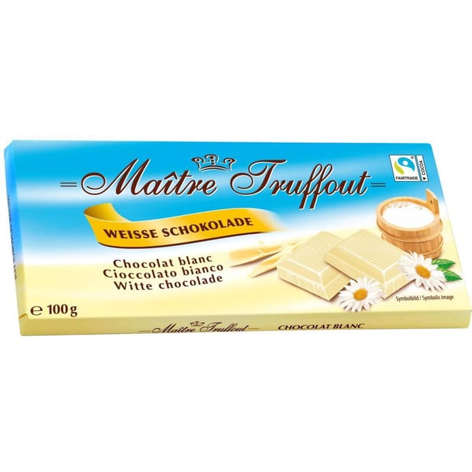 Maitre Truffout Chocolat Blanc 100 g