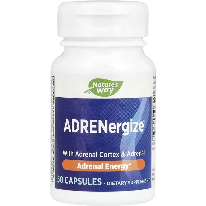 Nature's Way, ADRENergize, Energie, 50 capsules