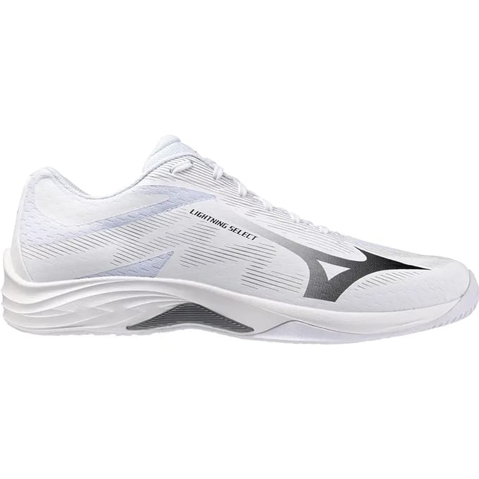 Mizuno Unisex LIGHTNING SELECT Volleybalschoen White/black/ultimate Gray