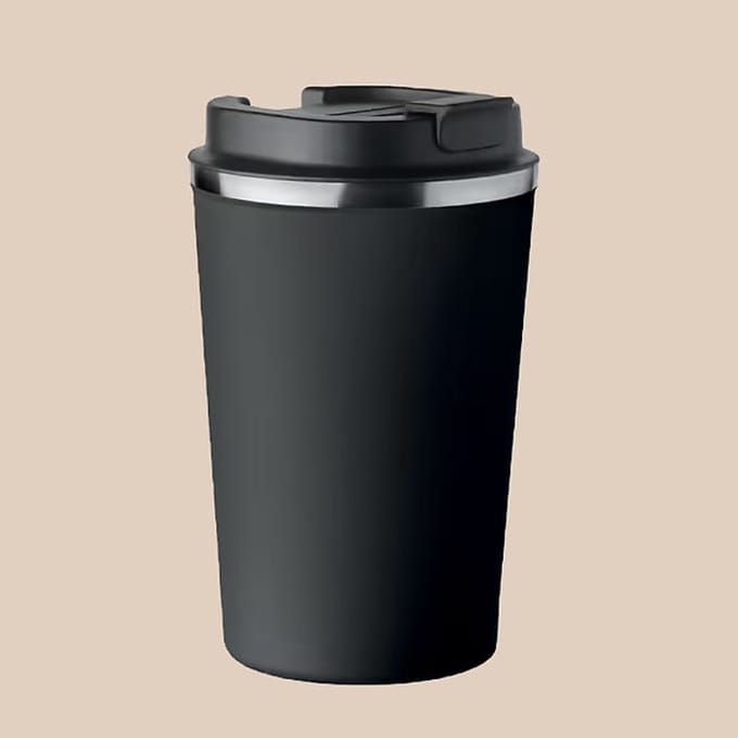 Premium Double Wall Stainless Steel Tumbler 350ml - Black