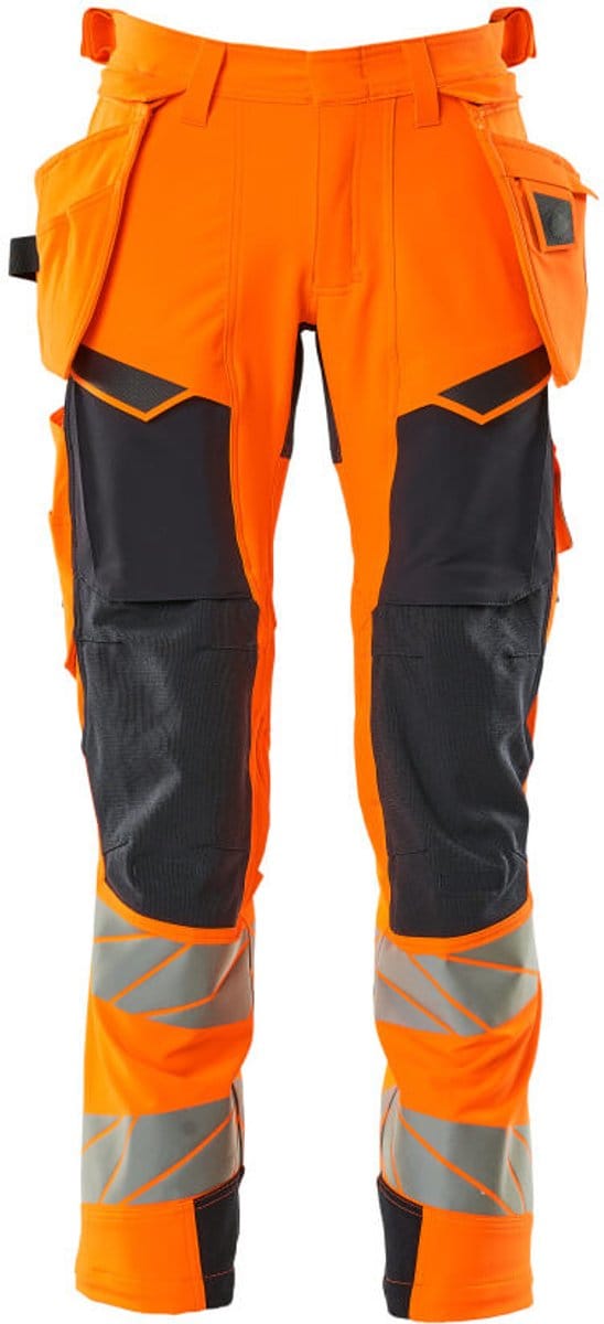 Mascot Accelerate Safe Broek met spijkerzakken 19031-711 - hi-vis oranje/donkermarine - C60 - 82