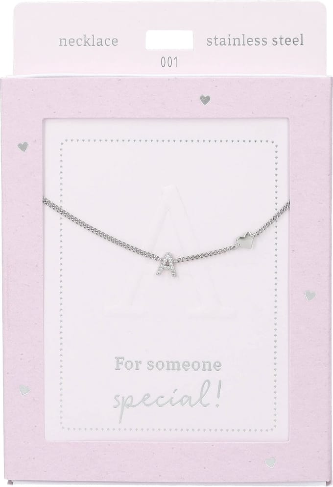 Depesche - Ketting "Heart of Gold" - mot. 001 - A - silver