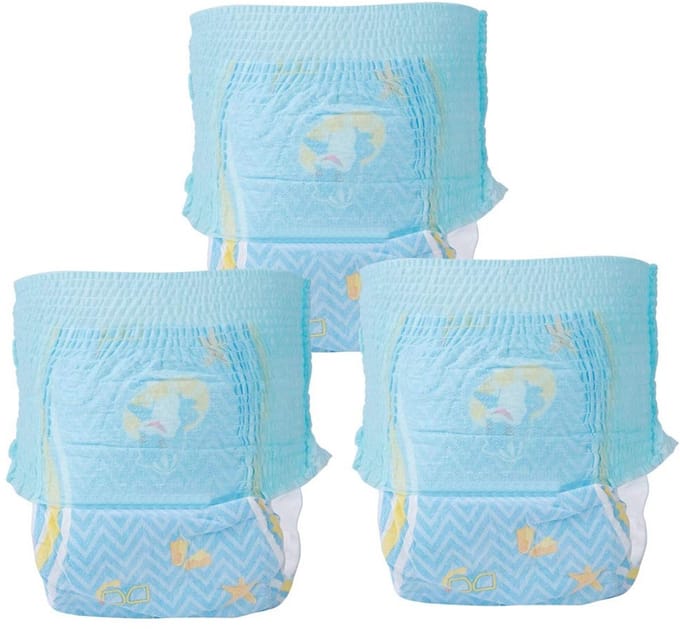 Dailygoods- Babyzwemluier Wasbaar - 3 Stuks - Waterdicht