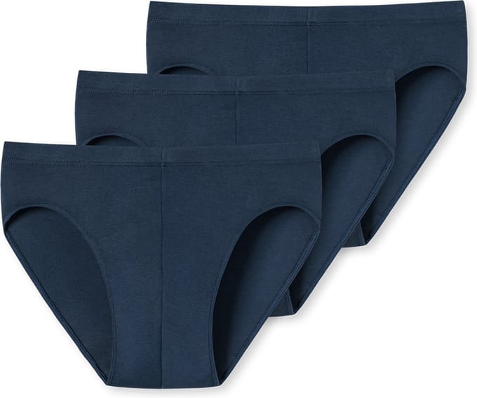 Uncover by Schiesser 3PACK Supermini Heren Onderbroek - donkerblauw