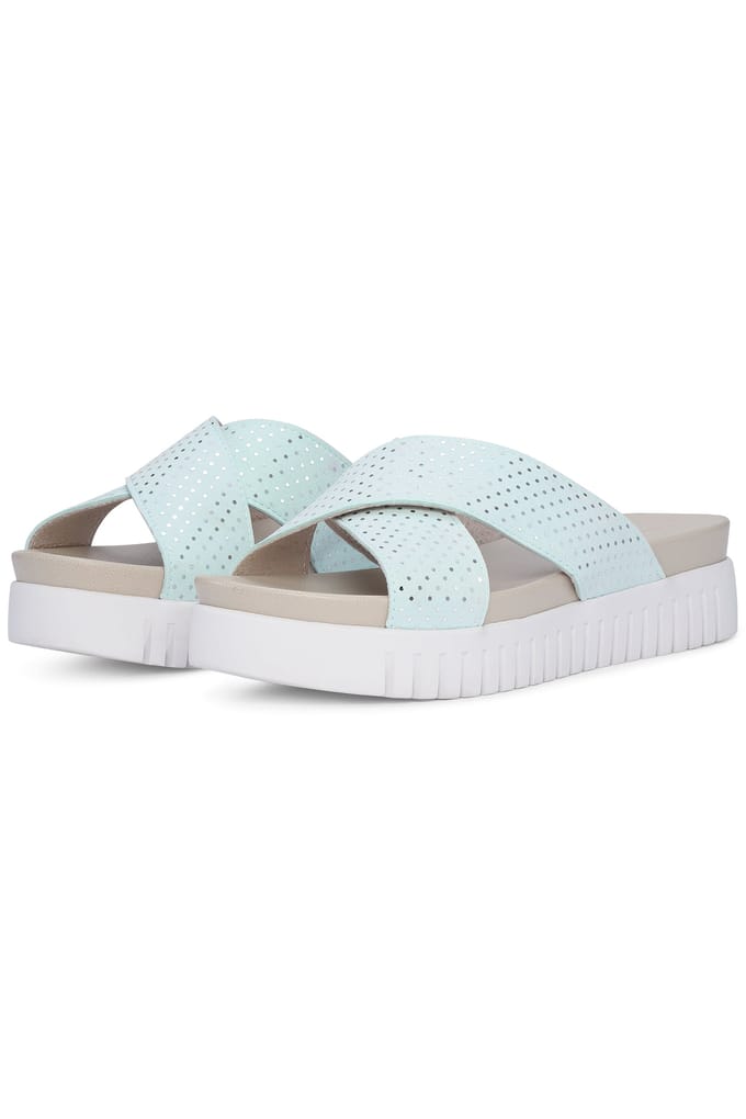 Ilse Jacobsen Tulip1475 White Blue Größe: 36 | Flip-Flops Outlet | Damen | Blau
