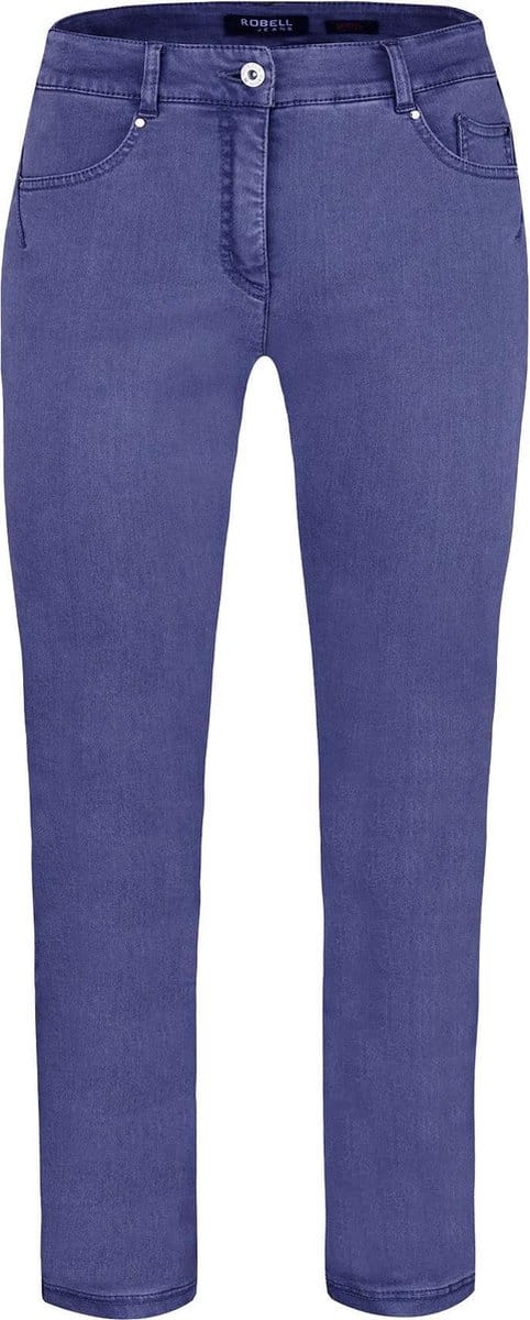 Robell Jeans Stretch Broek - Model Elena - Blauw - EU40
