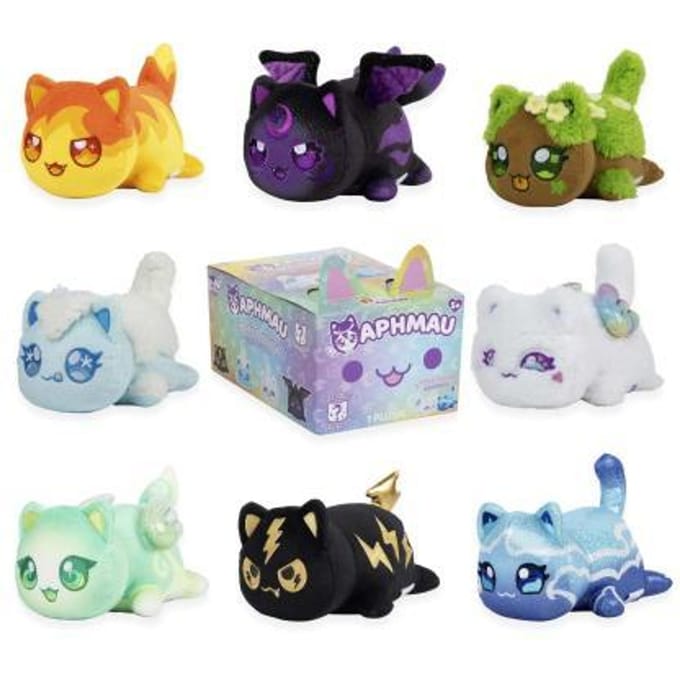 Aphmau Mystery Meemeow Elemental Plush 15cm Serie 8 asstd Poppetjes en figuren