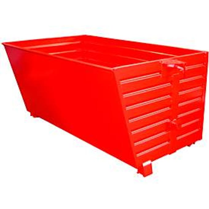 Stapelbare kiepbak BSK 200, rood
