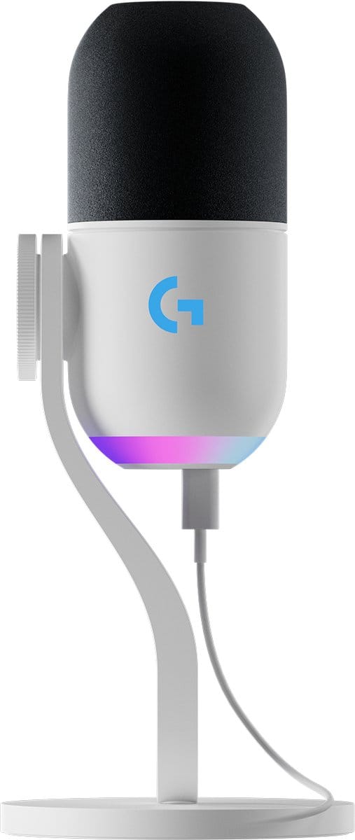 Logitech G Yeti GX - Gaming Microfoon - USB - RGB verlichting - Lightsync - Wit
